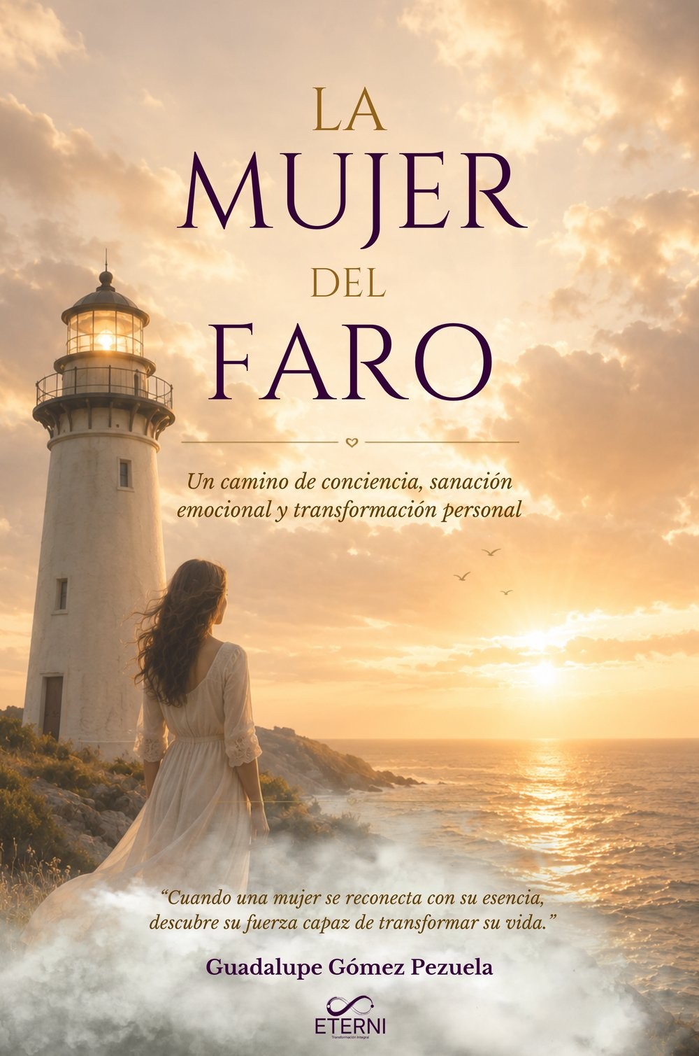 Portada del libro La Mujer del Faro de Guadalupe Gómez Pezuela
